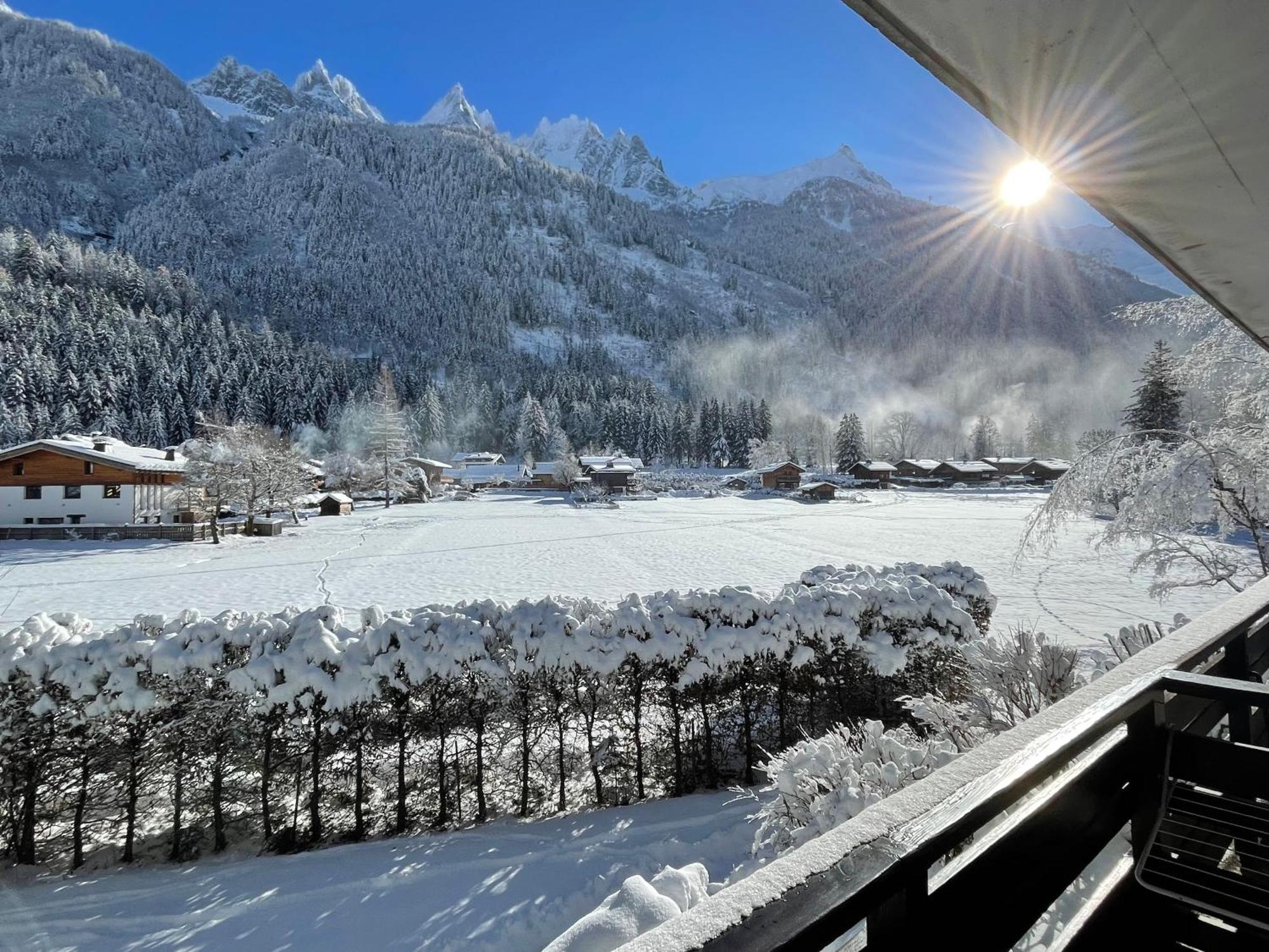 Residence Bois Du Bouchet, Appartement Vue Montagne, Calme, Parking Gratuit, Proche Centre Σαμονί Εξωτερικό φωτογραφία