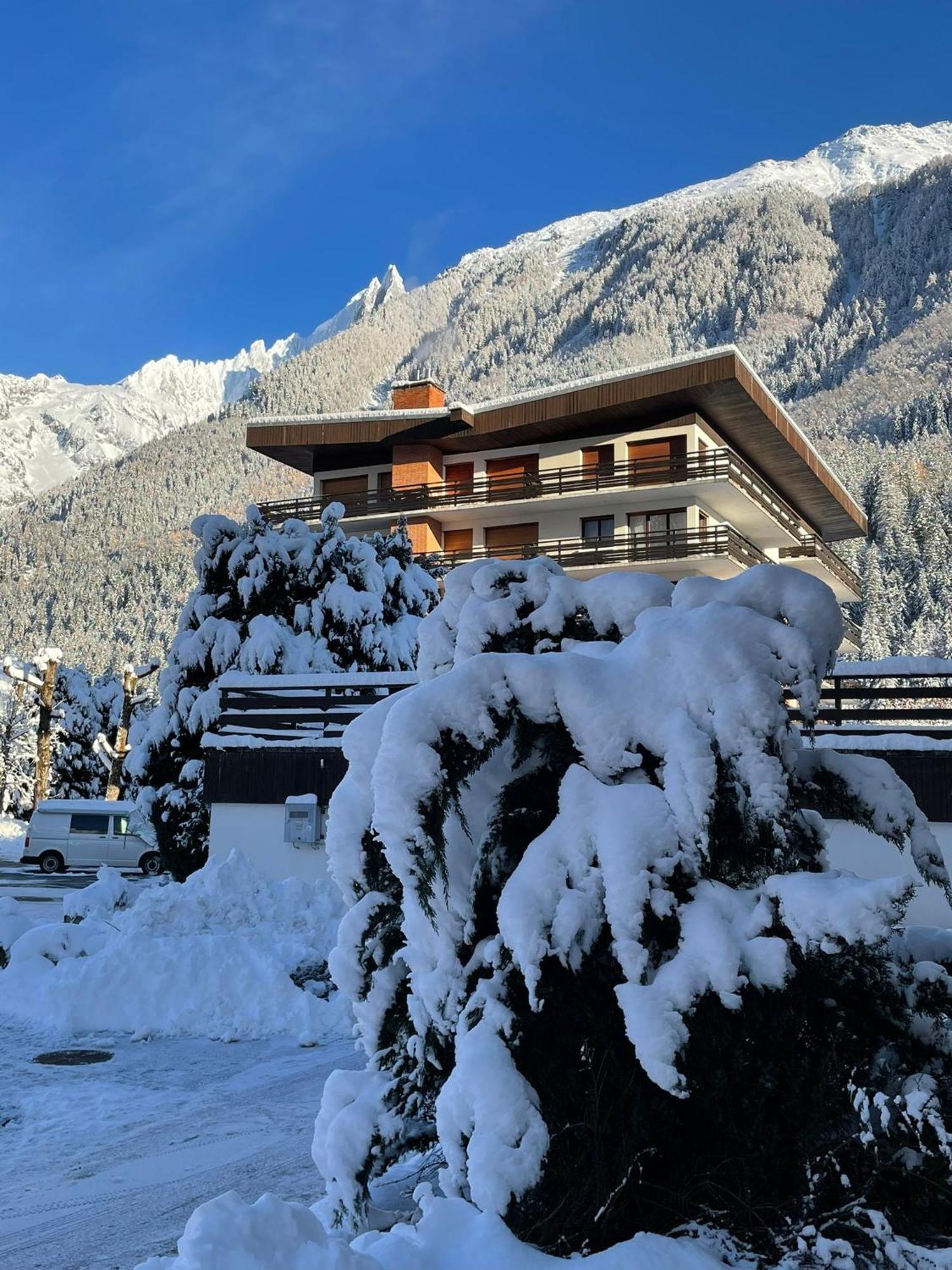 Residence Bois Du Bouchet, Appartement Vue Montagne, Calme, Parking Gratuit, Proche Centre Σαμονί Εξωτερικό φωτογραφία